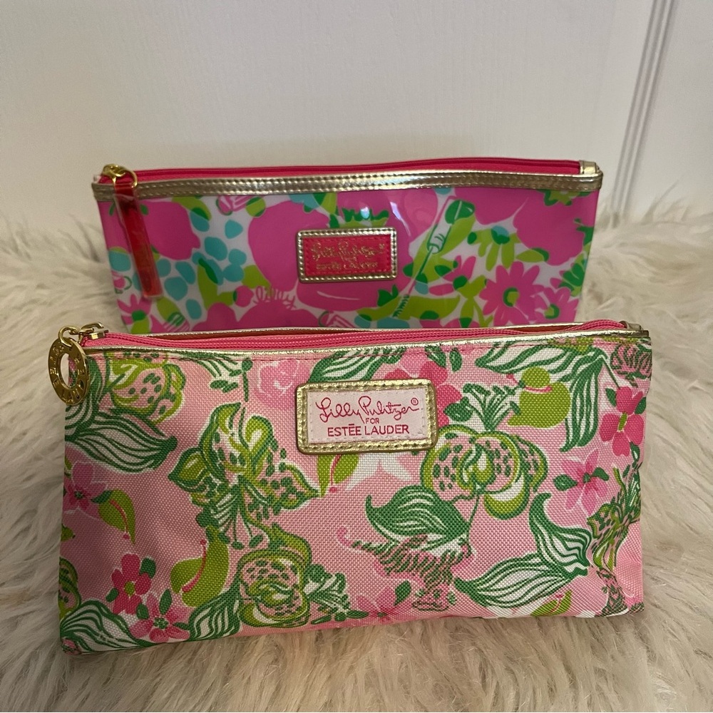 Bundle Lilly Pulitzer Estée Lauder Cosmetics Bags